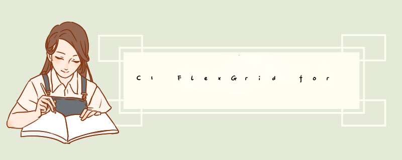 C1 FlexGrid for Winform：在单元格范围内排序